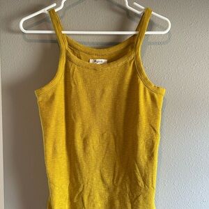 Madewell Eastville Tank Top in Golden Meadow